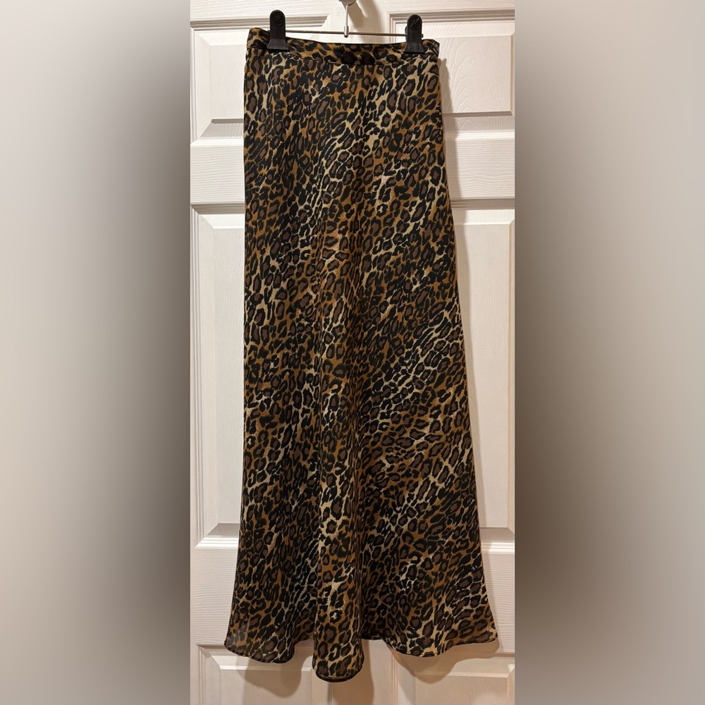 Leopard print Skirt